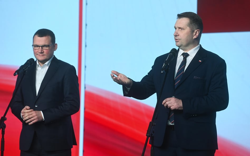 Paweł Szefernaker i Przemysław Czarnek