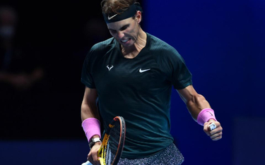 ATP Finals: Rafael Nadal poskromił debiutanta