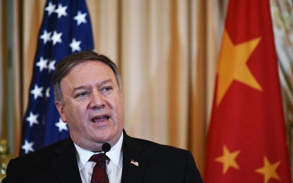 Mike Pompeo, amerykański sekretarz stanu