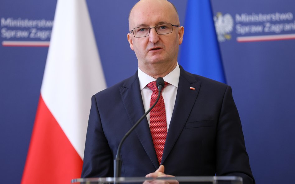 Wiceminister spraw zagranicznych Piotr Wawrzyk