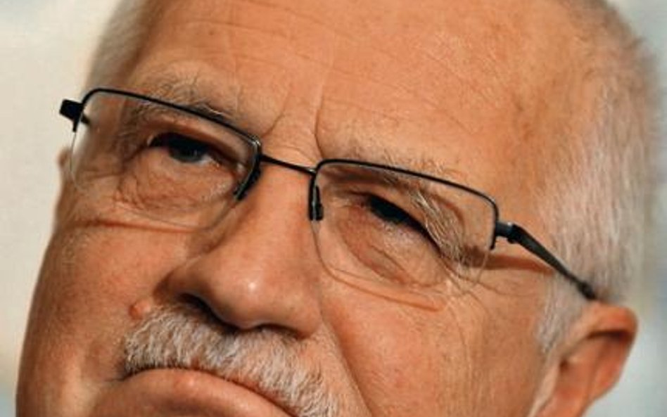 Vaclav Klaus od piątku otrzymuje setki listów i e-maili z wyrazami solidarności