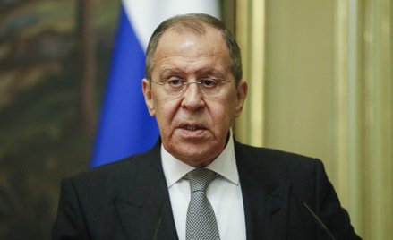 Siergiej Ławrow, szef MSZ Rosji
