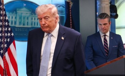 Donald Trump i Pete Hegseth