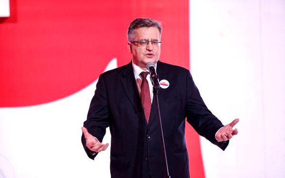 Prezydent Bronisław Komorowski