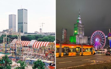 Diabelski Młyn Sky 55 to największa atrakcja jarmarku świątecznego w centrum Warszawy. Także swoiste