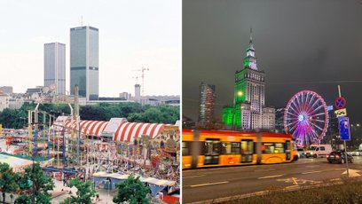 Diabelski Młyn Sky 55 to największa atrakcja jarmarku świątecznego w centrum Warszawy. Także swoiste