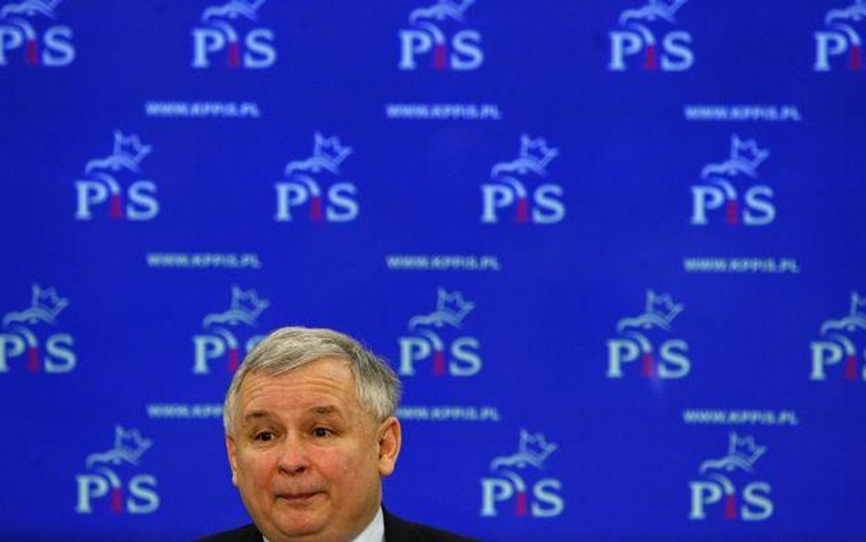 Prezes PiS Jarosław Kaczyński