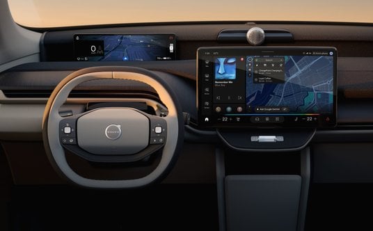 Volvo z systemem nawigacji Google