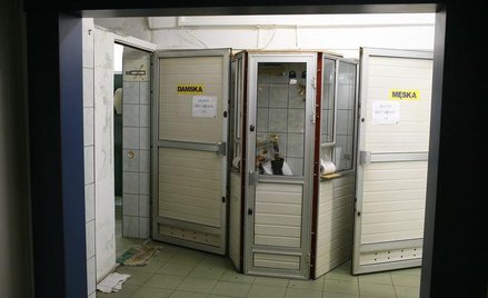 Toaleta na dworcu w Katowicach