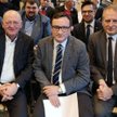 Od lewej: Leszek Zegzda, Tomasz Urynowicz i Grzegorz Biedroń