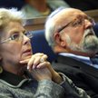 Elżbieta i Krzysztof Pendereccy na Kongresie Kultury Polskiej, Kraków 2009 rok.