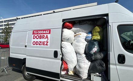 Model zbiórek mobilnych tekstyliów bardzo dobrze sprawdza się w wielu miastach