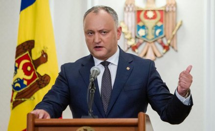 Prorosyjski prezydent Mołdawii Igor Dodon