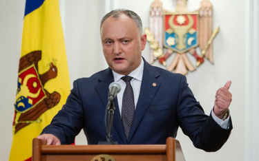 Prorosyjski prezydent Mołdawii Igor Dodon