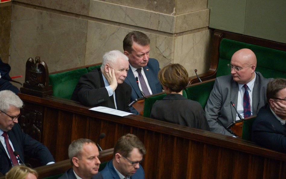 Jarosław Kaczyński w Sejmie