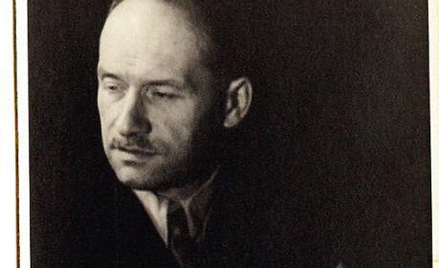 Zdjęcie Jana Emila Skiwskiego. Zgaszony wzrok, rok 1942