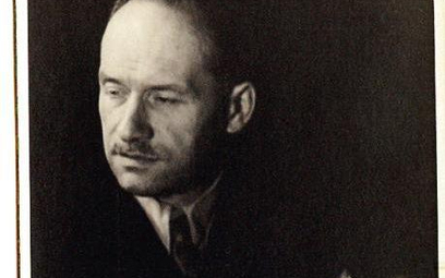 Zdjęcie Jana Emila Skiwskiego. Zgaszony wzrok, rok 1942