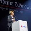 Hanna Zdanowska, Prezydent Łodzi podczas otwarcia konferencji w Hali Maszyn w EC1 Łódź (13.06)