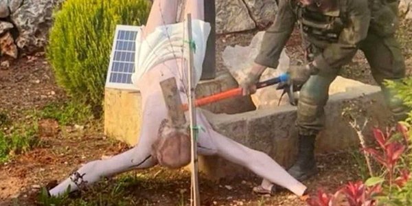 Izraelscy żołnierze ukarani za zniszczenie figury Jezusa. Armia wydała oświadczenie