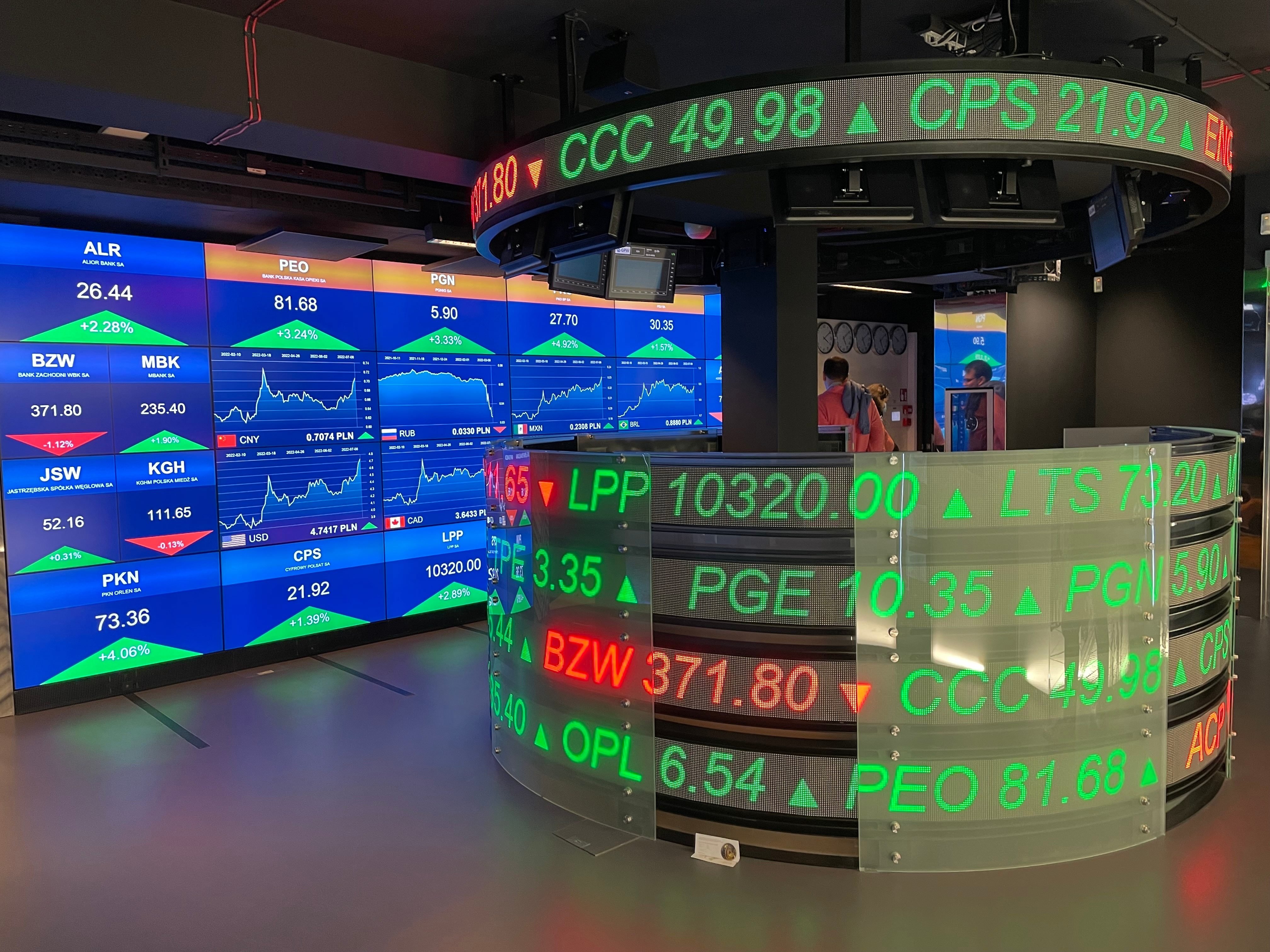 Warszawska giełda zostawiła Wiedeń daleko w tyle