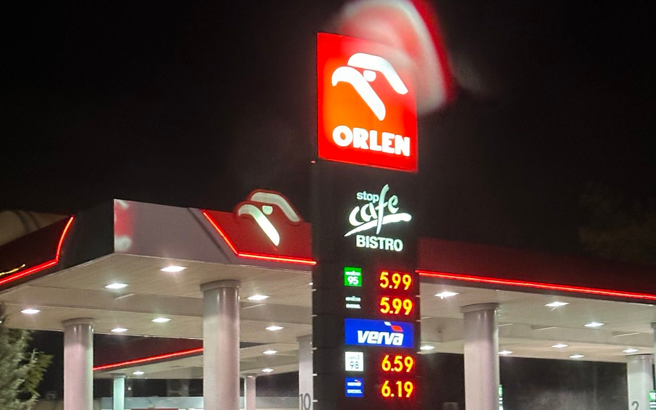 Stacja Orlen w Konstancinie