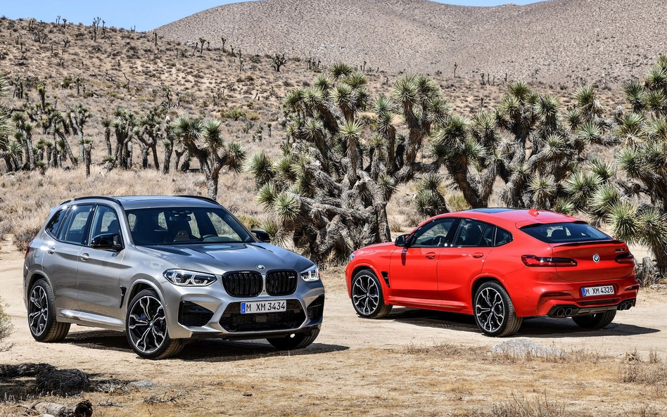 BMW X3 M, BMW X4 M: SUV-y z Mocą