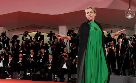 Francis McDormand promowała w Wenecji „Trzy billboardy za Ebbing, Missouri”