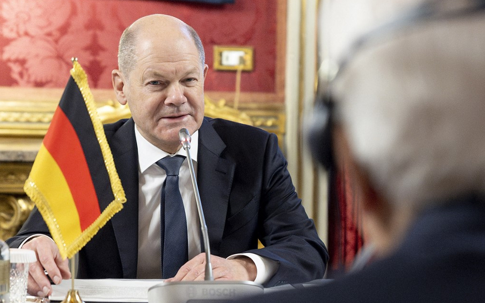 Kanclerz Niemiec Olaf Scholz