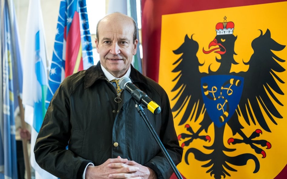 Maciej Radziwiłł – polski menedżer, przedsiębiorca i działacz społeczny. Na zdjęciu z 2024 r.: w Dub