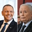 Mateusz Morawiecki, Karol Nawrocki i Jarosław Kaczyński