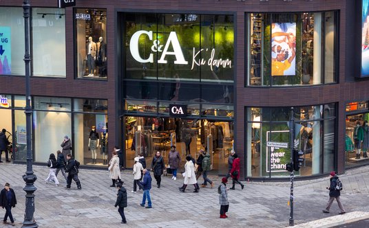Sklep C&A w Berlinie.