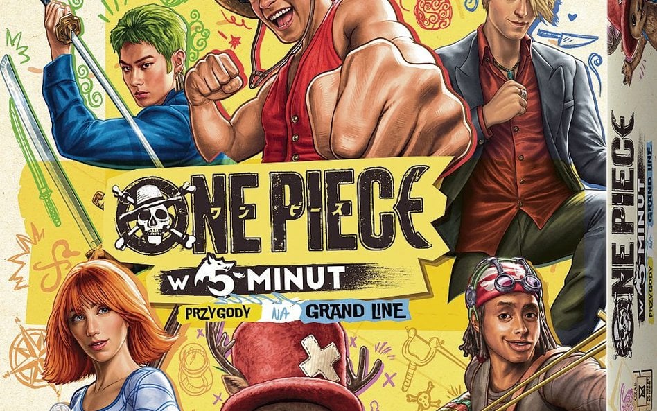 „One Piece w 5 minut”, tw. Connor Reid, A.C. Atienza, Stephanie Reid, Zachary Whistle, wyd. Rebel.pl