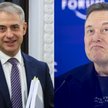 Wicepremier, minister cyfryzacji Krzysztof Gawkowski oraz twórca SpaceX Elon Musk