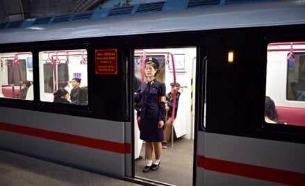 Metro w Pjongjangu