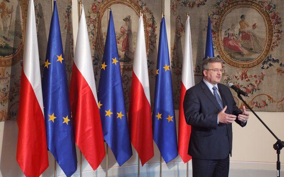 Prezydent Bronisław Komorowski