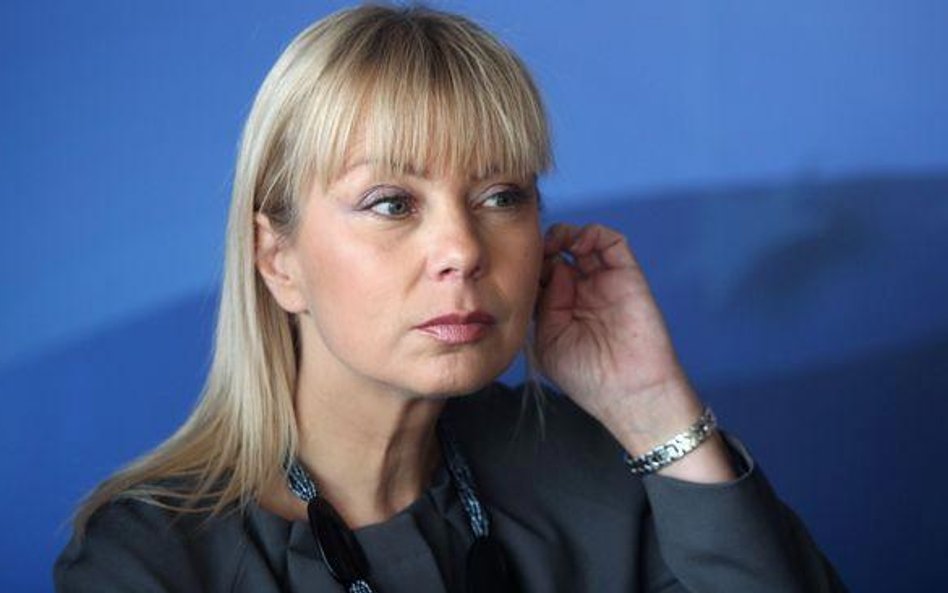 Wicepremier Elżbieta Bieńkowska.