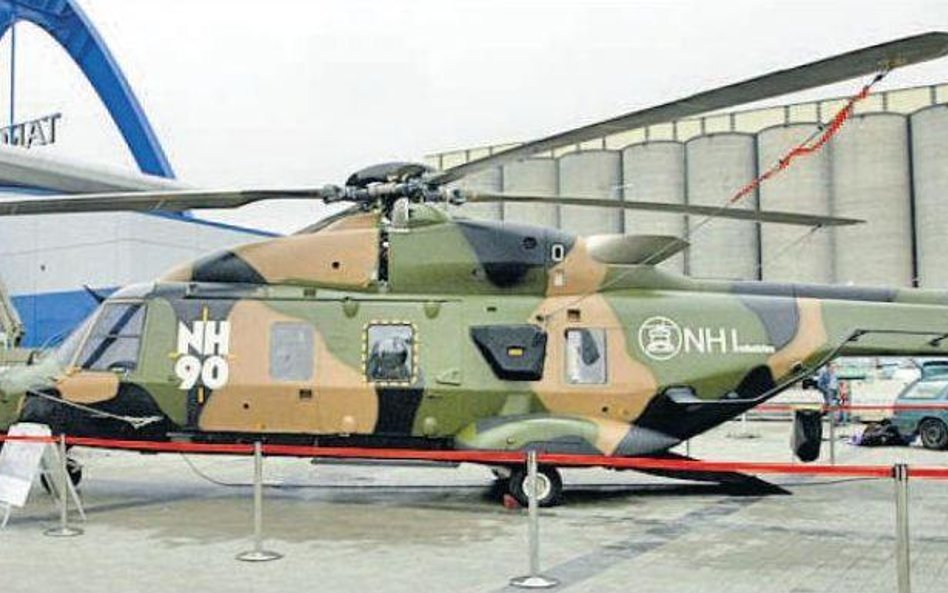 NH-90 – nowa, uniwersalna konstrukcja, budowana przez europejskie konsorcjum, uchodzi za sztandarowy