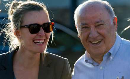 Marta Ortega z ojcem Amancio Ortega