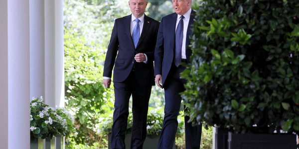 Wiceminister obrony chwali pomysł spotkania Andrzeja Dudy z Donaldem Trumpem