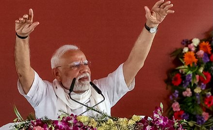Indyjski premier Narendra Modi często był przedstawiany jako przywódca bliski obecnej amerykańskiej 