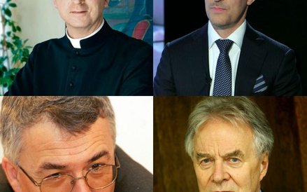 Nominowani w kategorii NAJLEPSZY AUTOR: Franciszek Longchamps de Berier, Przemysław Drapała, Piotr H