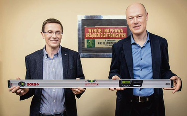 Sławomir Lange (z lewej) i Bogdan Łukaszuk sukces zawdzięczają energii i determinacji.