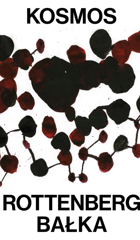 Okładka książki Andy Rottenberg i Mirosława Bałki "Kosmos", Wydawnictwo Stentor, Muzeum Sztuki Nowoc