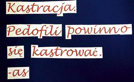 Artystka pokazała cykl płócien z blogowymi cytatami. Pominęła najgorsze wulgaryzmy, lecz zostawiła s