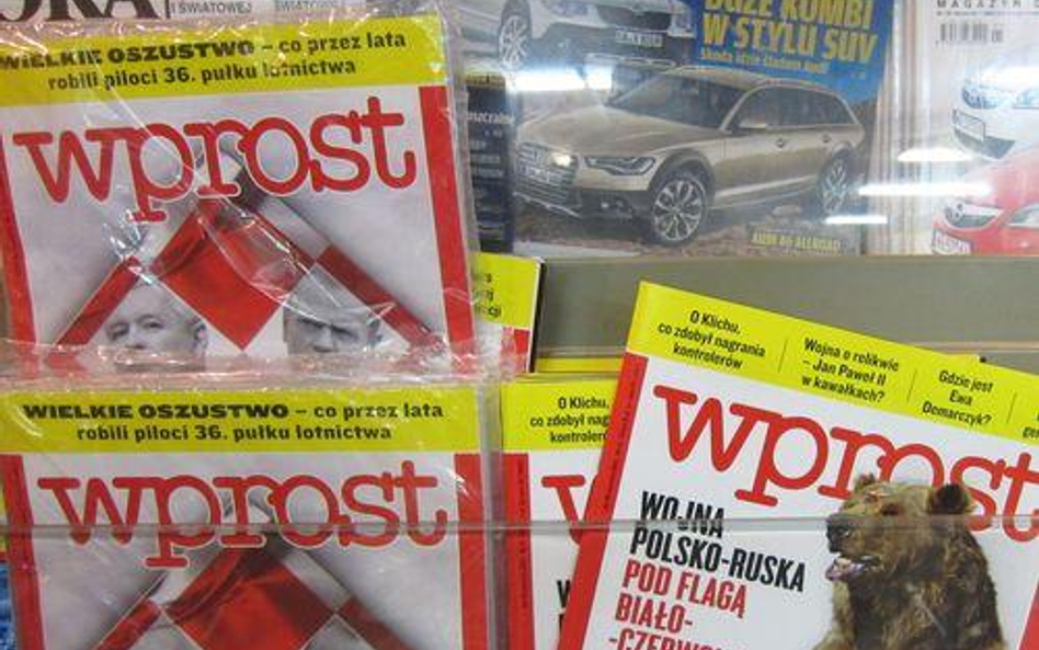 Wydawca tygodnika Wprost ukarany za nierzetelny raport