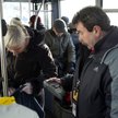 Kontrola biletów w autobusie