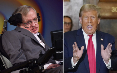 Stephen Hawking i Donald Trump