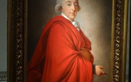 Élisabeth Vigée Le Brun „Adam Kazimierz Czartoryski w czerwonym płaszczu”