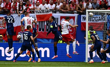Euro 2024, Polska-Holandia. Adam Buksa zdobył bramkę na 1:0