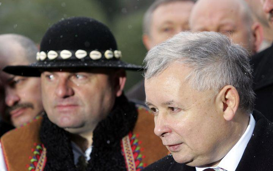 Tadeusz Skorupa i Jarosław Kaczyński (Zdjęcie z 2007 roku)